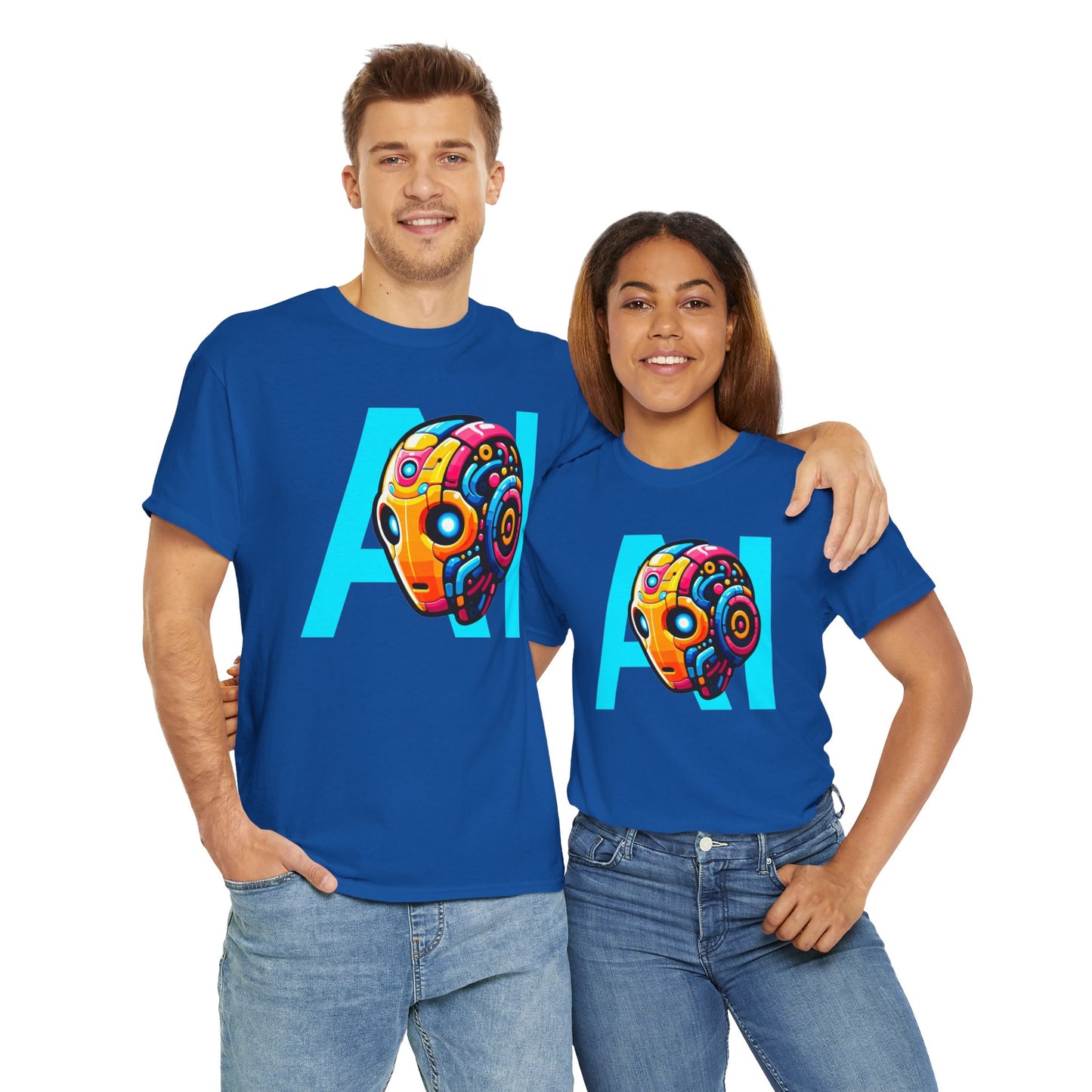 Artificial Intelligence Unisex Heavy Cotton Tee