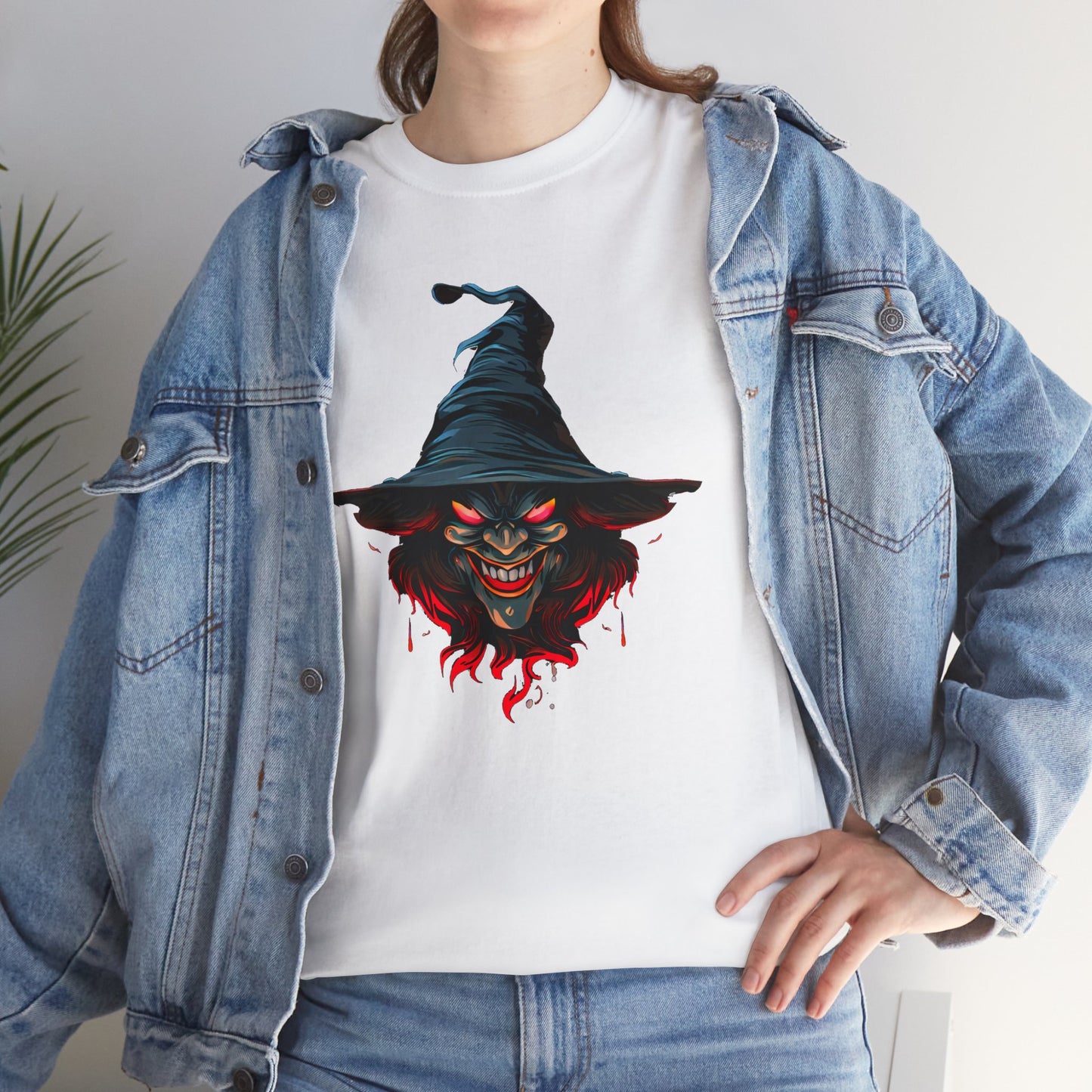 Wicked Witch Unisex Heavy Cotton Tee