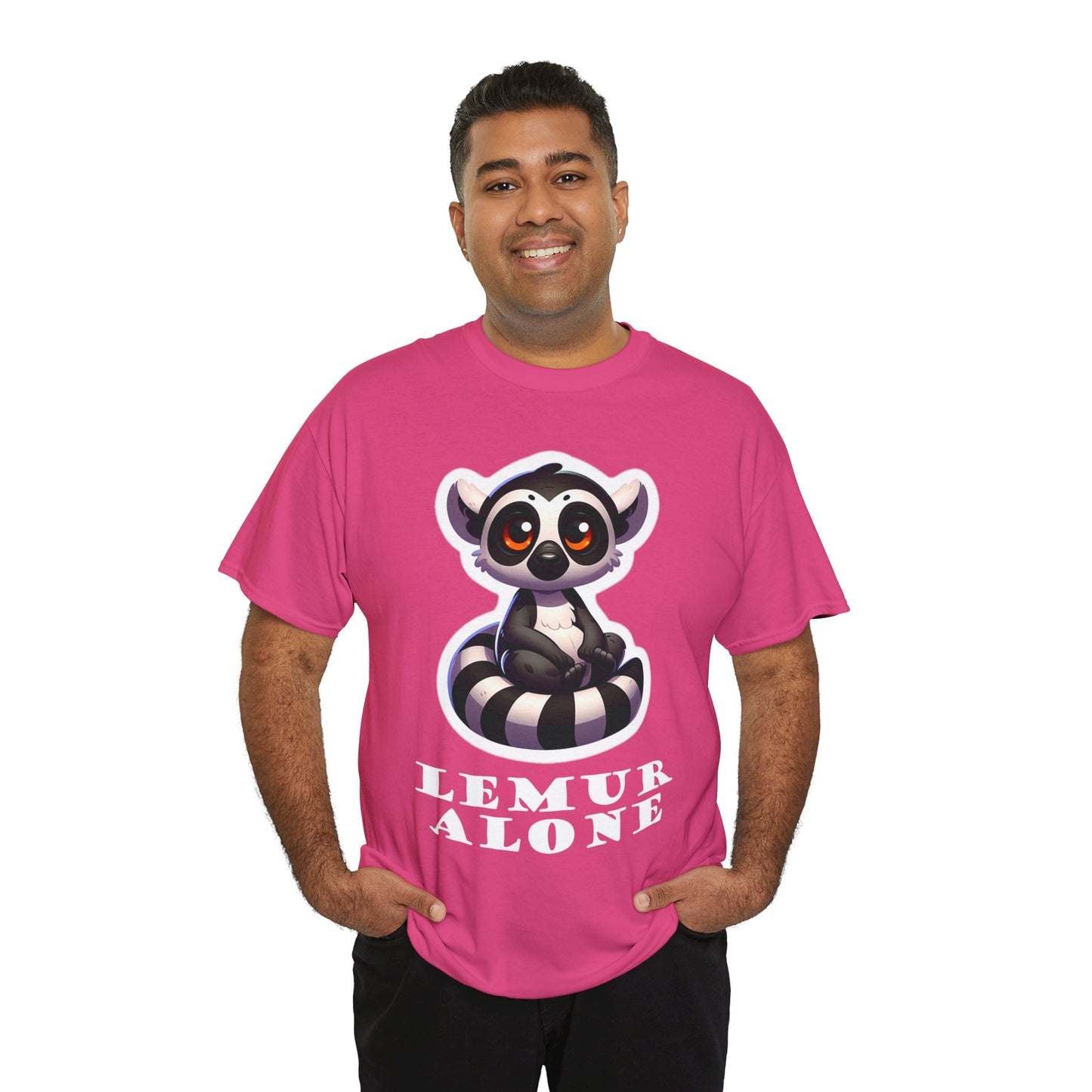 Lemur Alone Unisex Heavy Cotton Tee