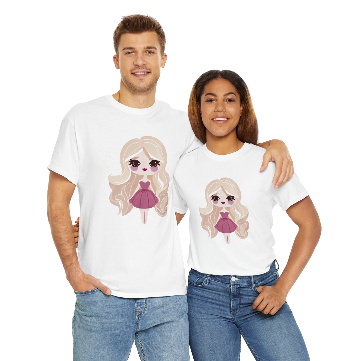 Barbie Unisex Heavy Cotton Tee