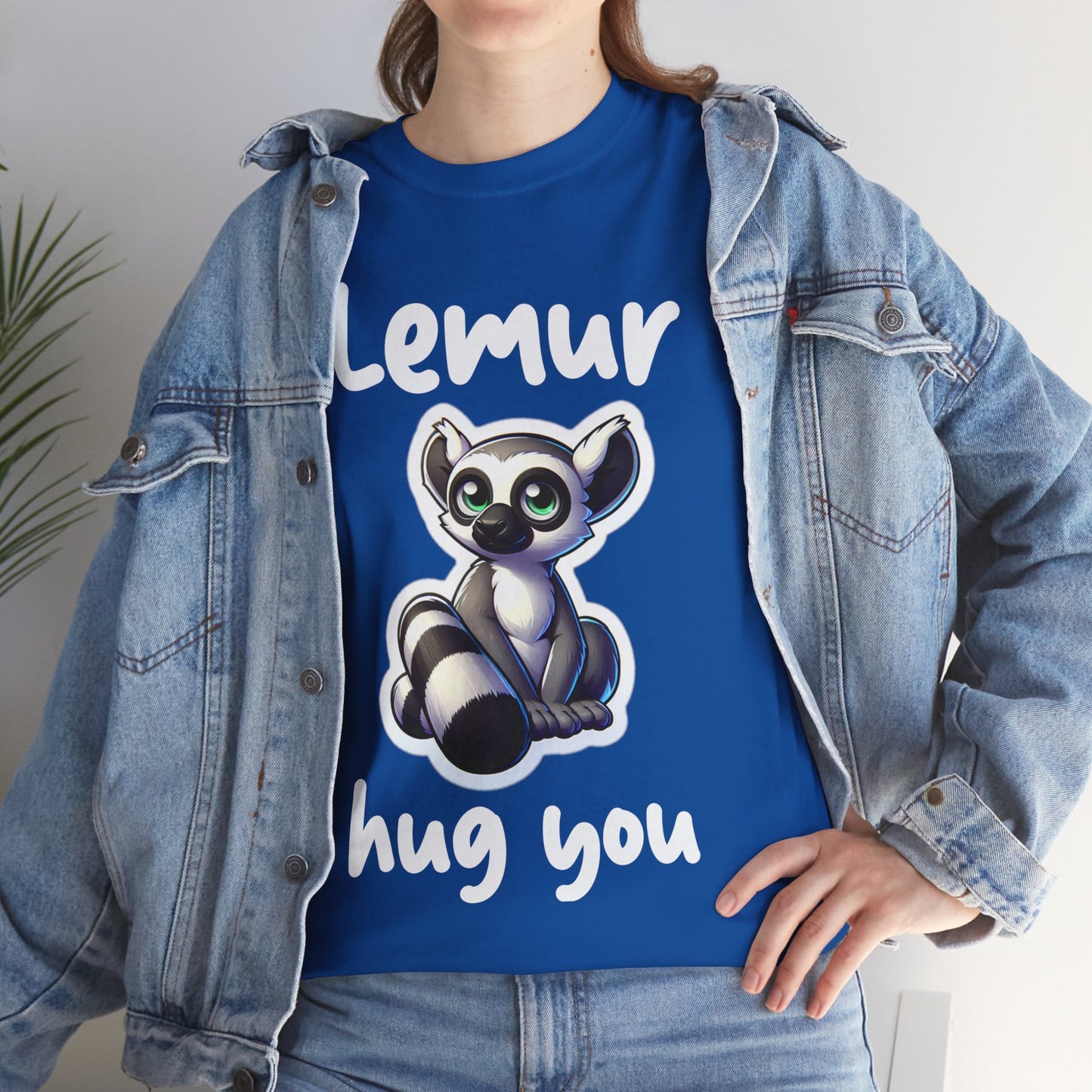 Lemur Hug You Unisex Heavy Cotton Tee