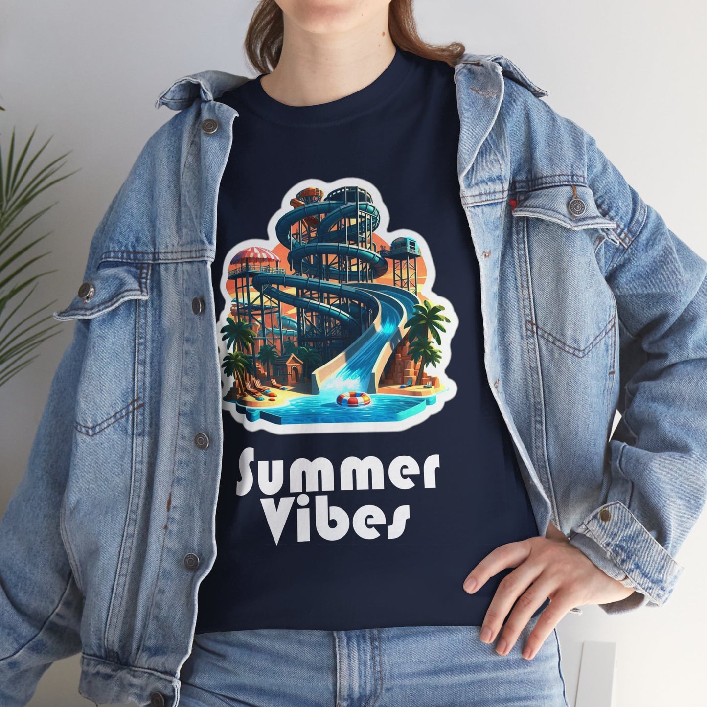 Summer Vibes Unisex Heavy Cotton Tee