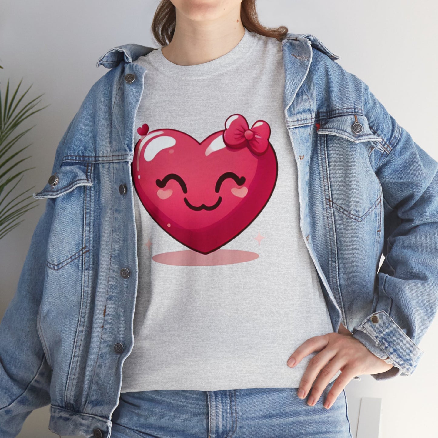 Heart Unisex Heavy Cotton Tee