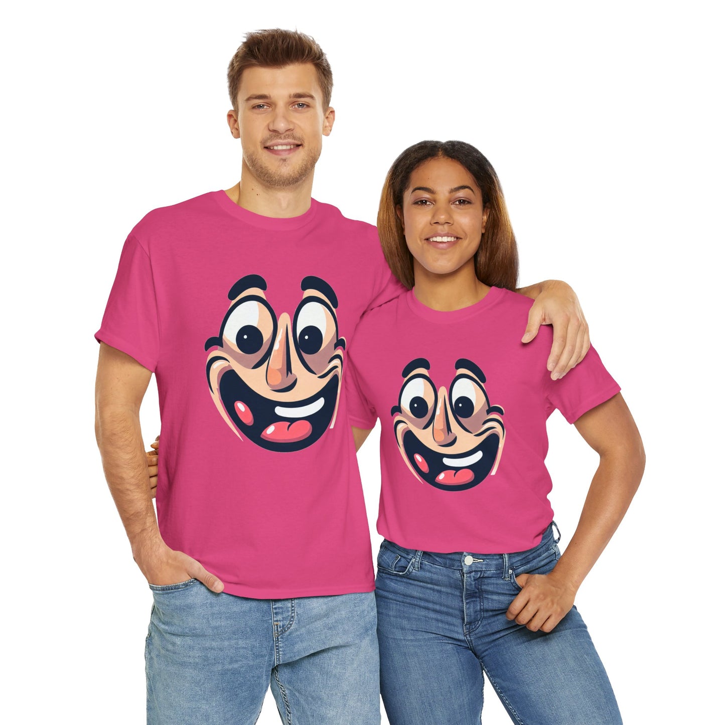 Smile 2 Unisex Heavy Cotton Tee