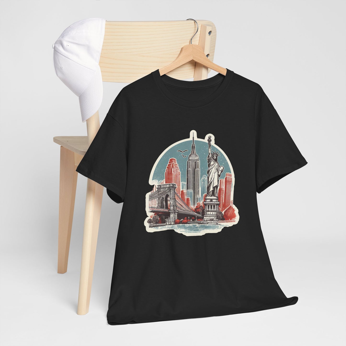 Statue of Liberty Unisex Heavy Cotton Tee