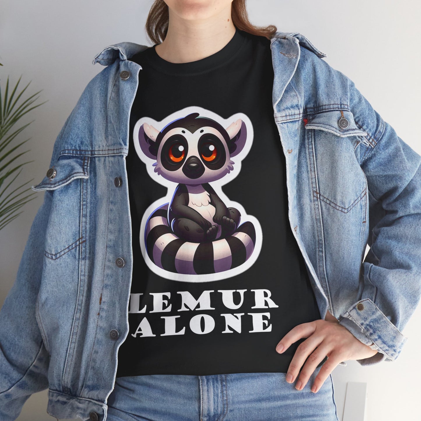 Lemur Alone Unisex Heavy Cotton Tee
