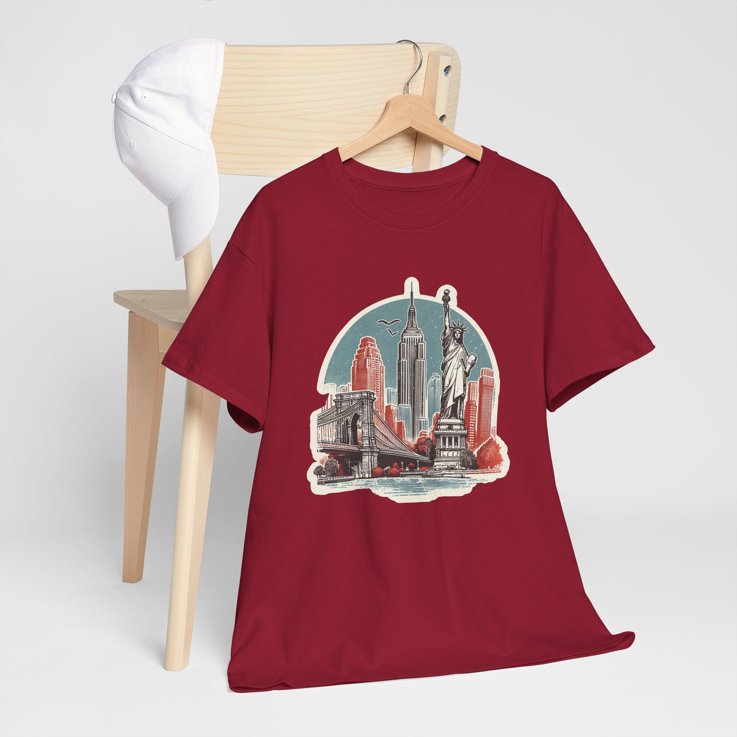 Statue of Liberty Unisex Heavy Cotton Tee
