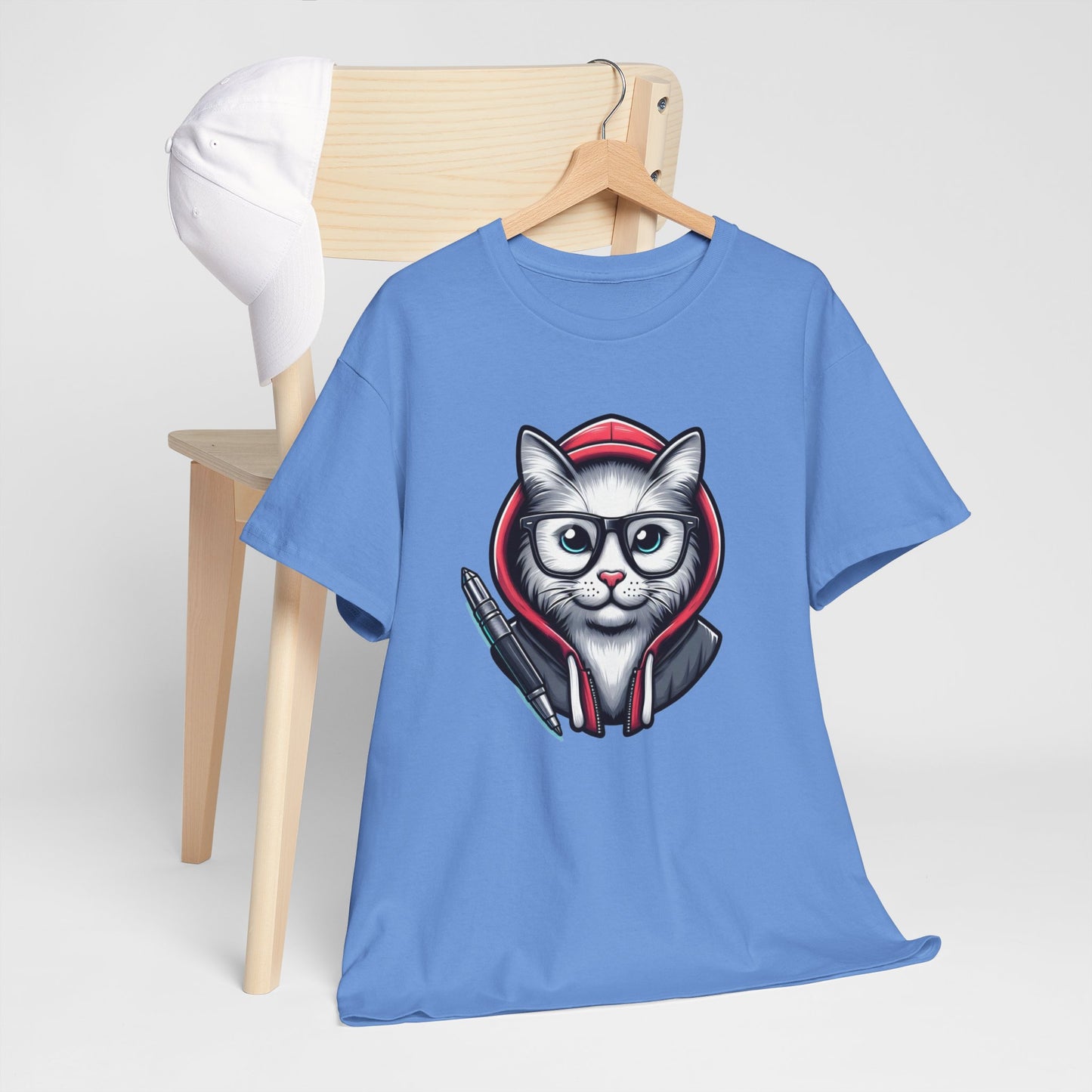 Miau back to school Unisex Heavy Cotton Tee