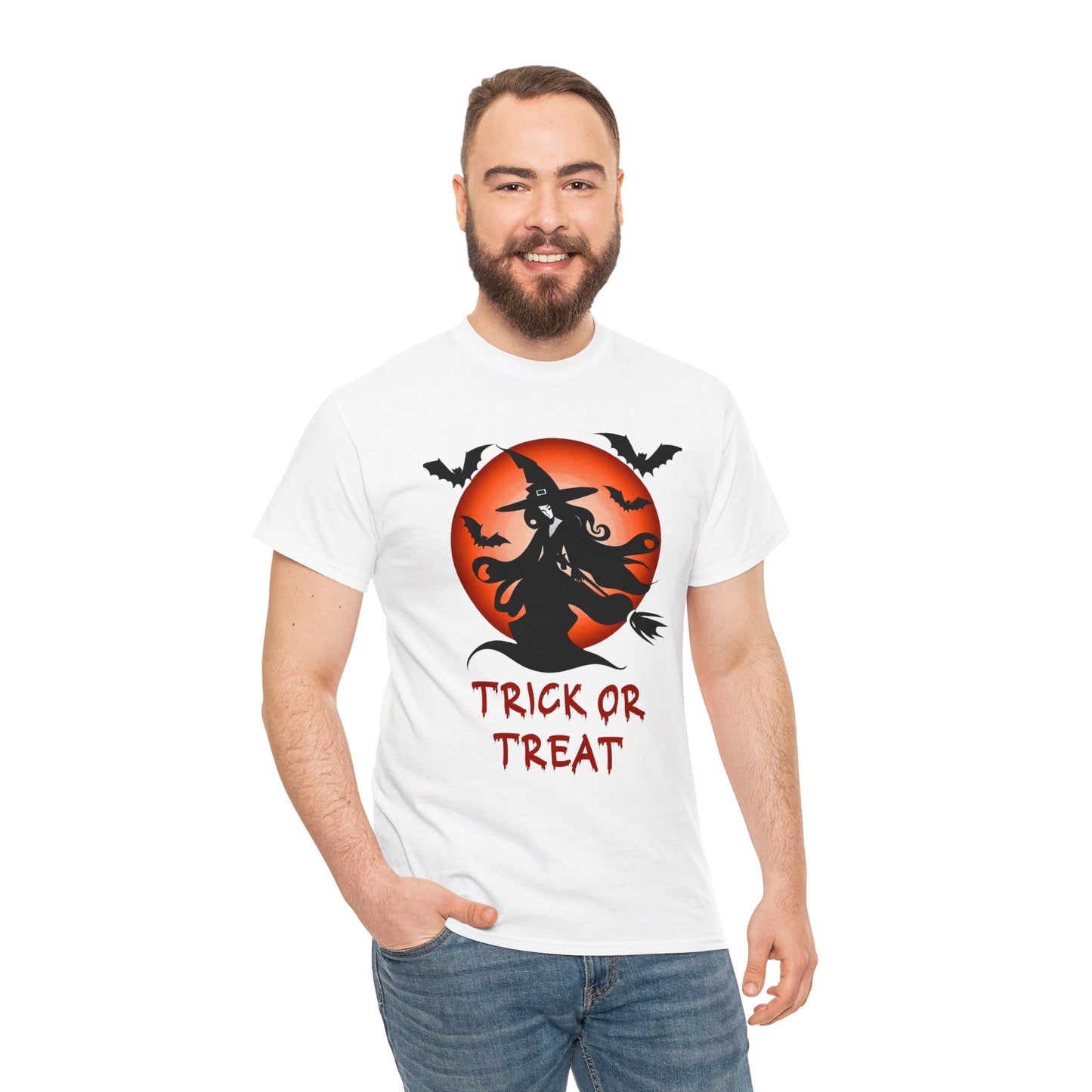 Trick or Treat Unisex Heavy Cotton Tee