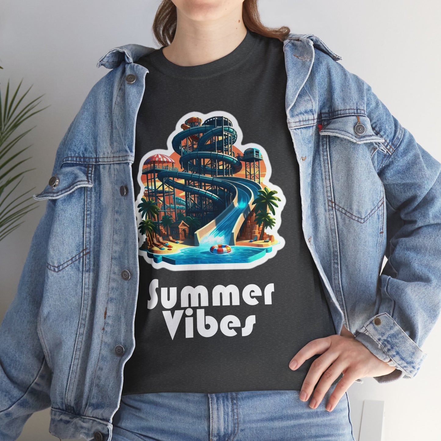 Summer Vibes Unisex Heavy Cotton Tee