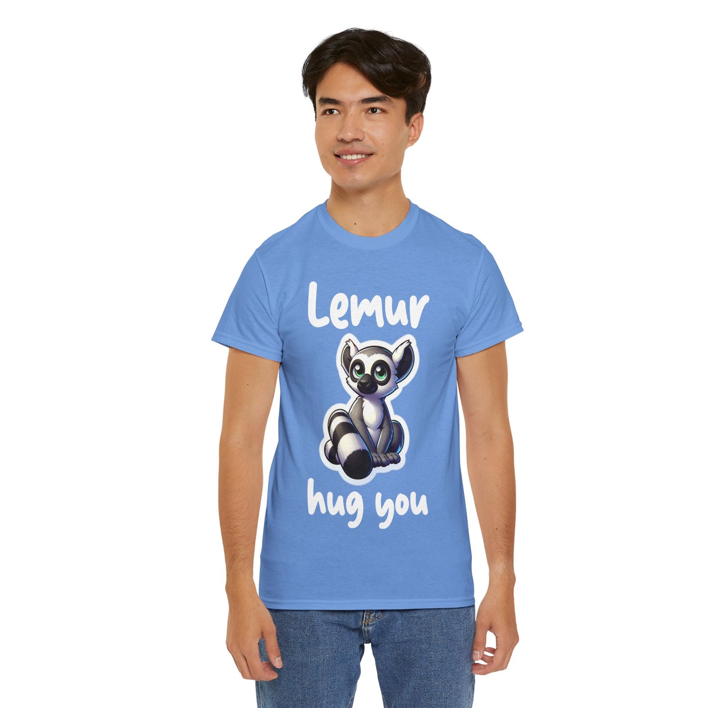 Lemur Hug You Unisex Heavy Cotton Tee