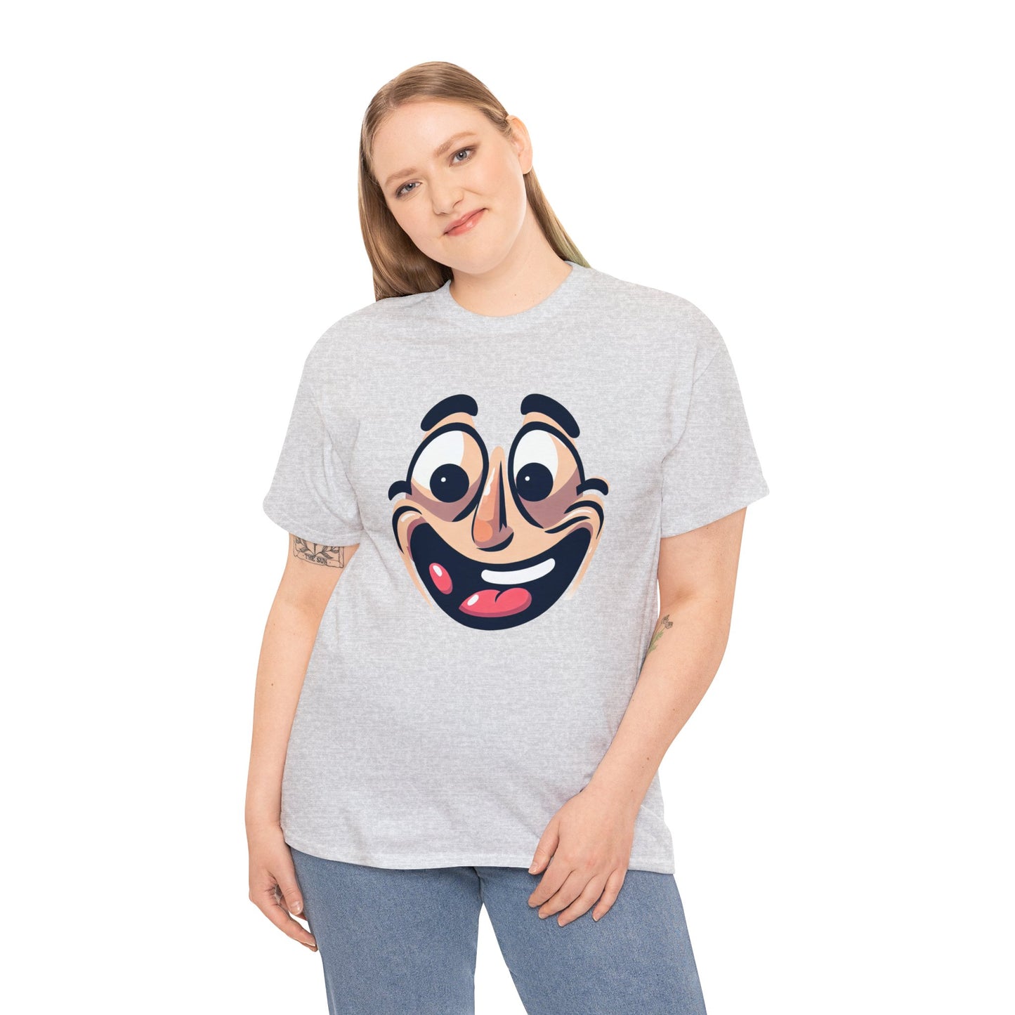 Smile 2 Unisex Heavy Cotton Tee