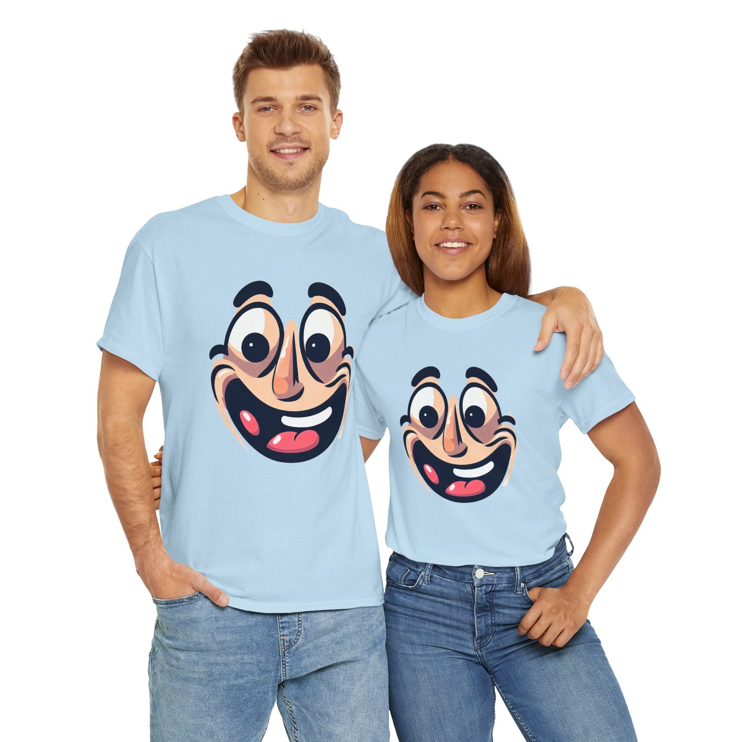 Smile 2 Unisex Heavy Cotton Tee