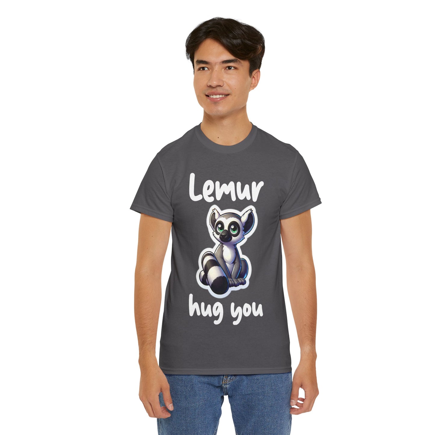Lemur Hug You Unisex Heavy Cotton Tee