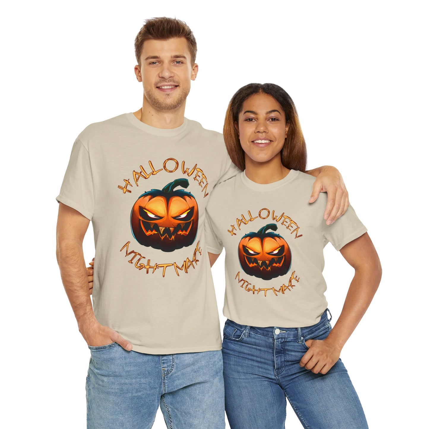 Halloween Nightmare Unisex Heavy Cotton Tee