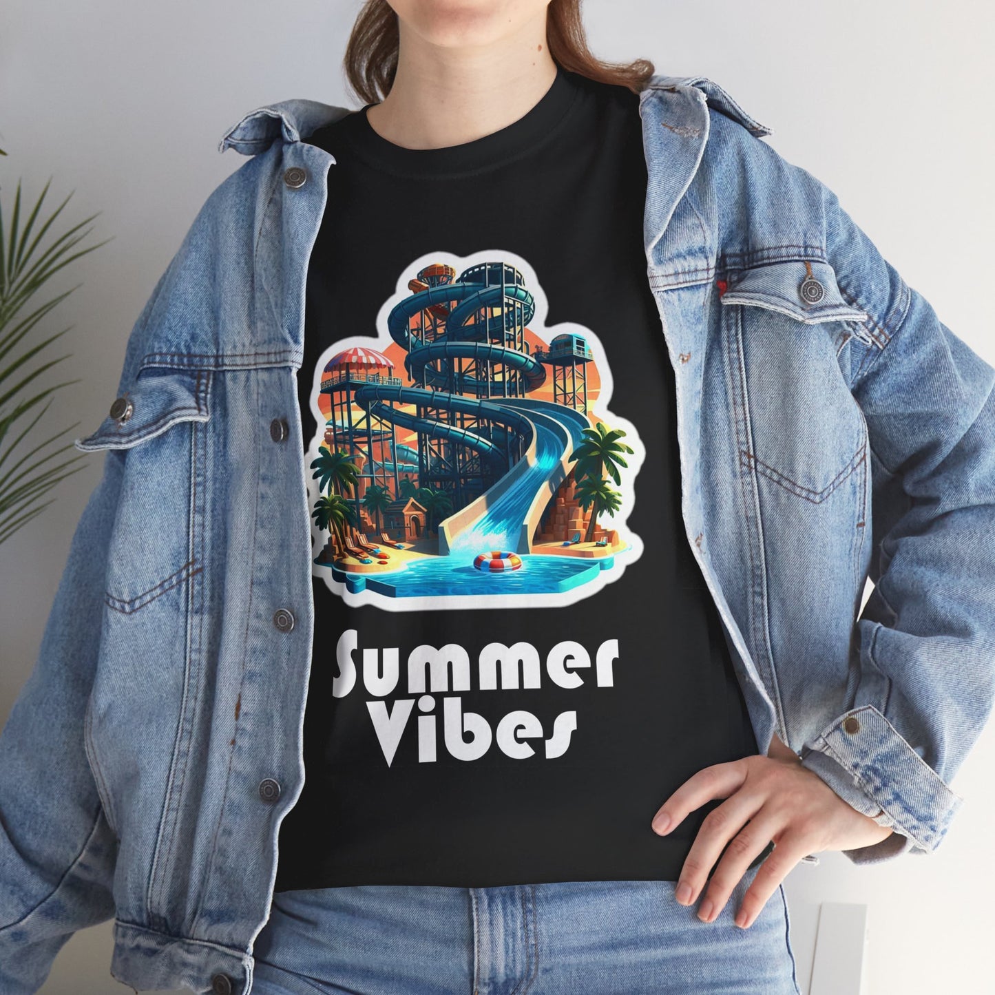 Summer Vibes Unisex Heavy Cotton Tee