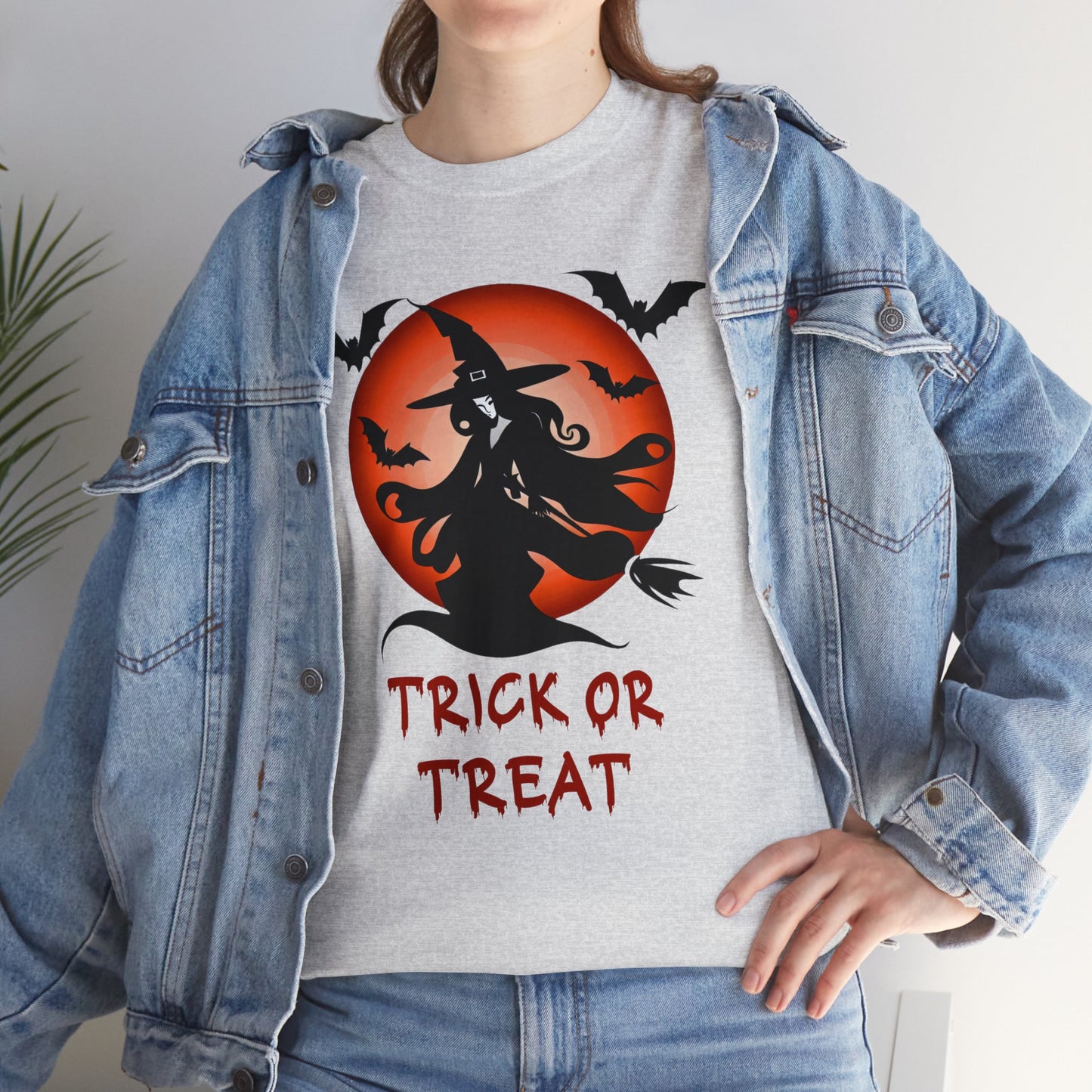 Trick or Treat Unisex Heavy Cotton Tee