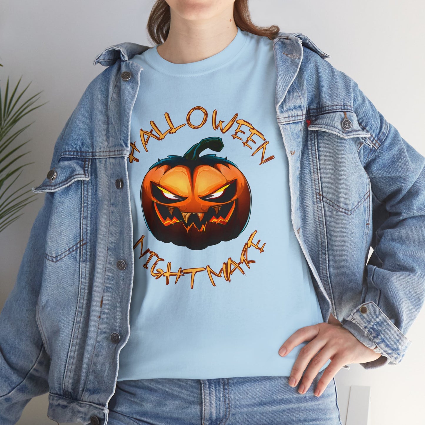 Halloween Nightmare Unisex Heavy Cotton Tee