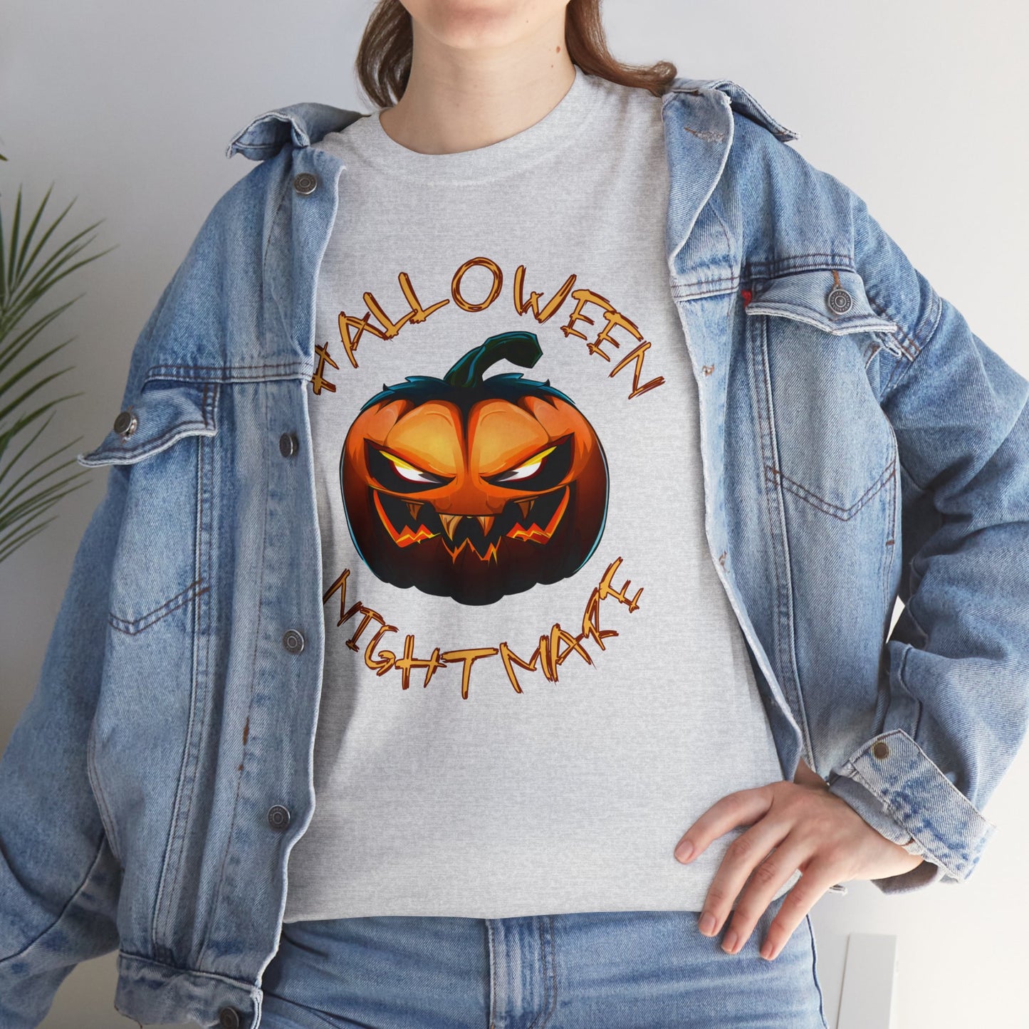 Halloween Nightmare Unisex Heavy Cotton Tee