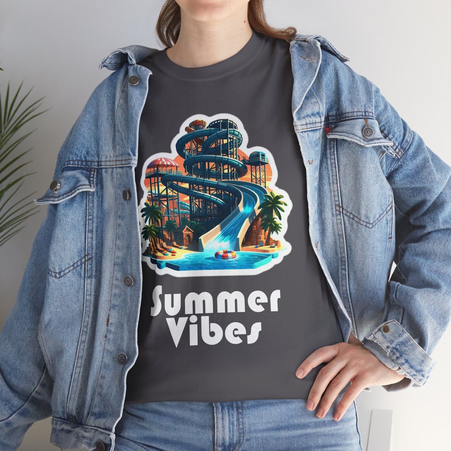 Summer Vibes Unisex Heavy Cotton Tee