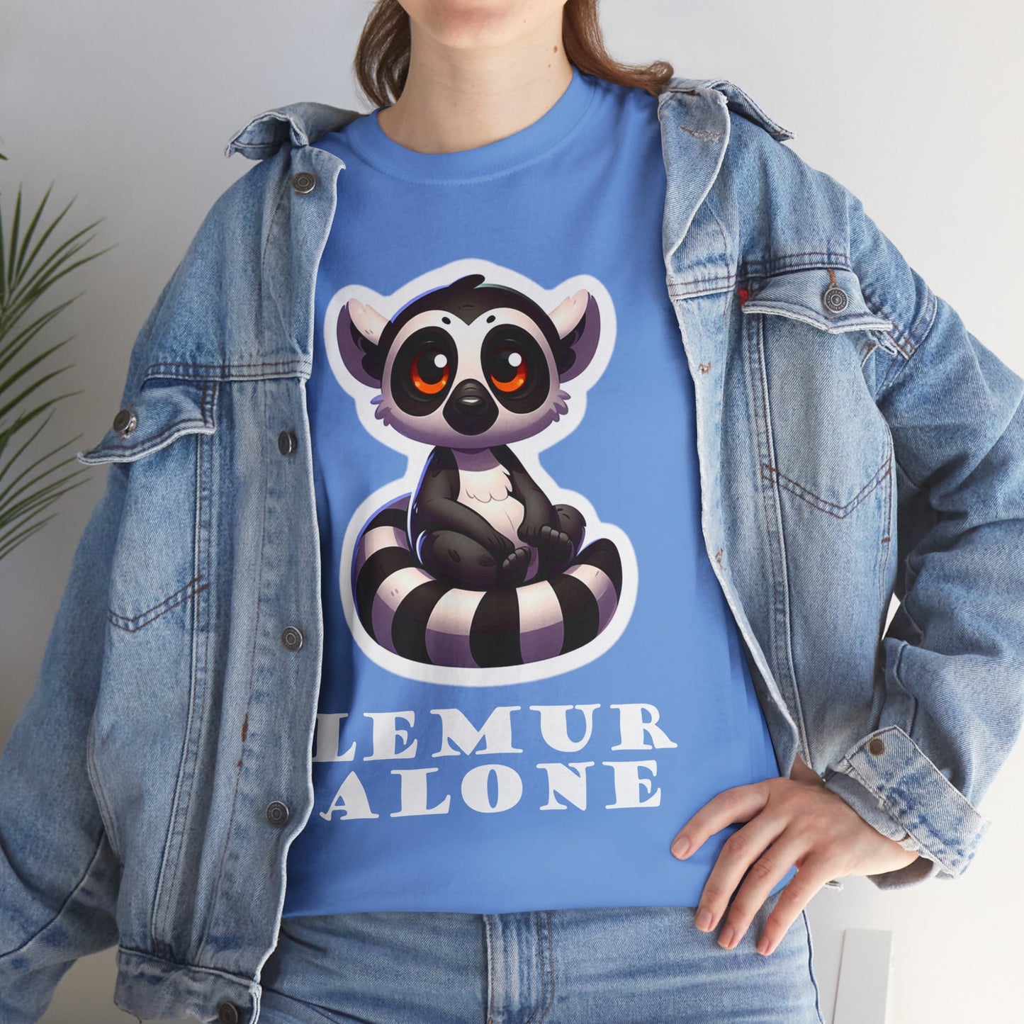 Lemur Alone Unisex Heavy Cotton Tee