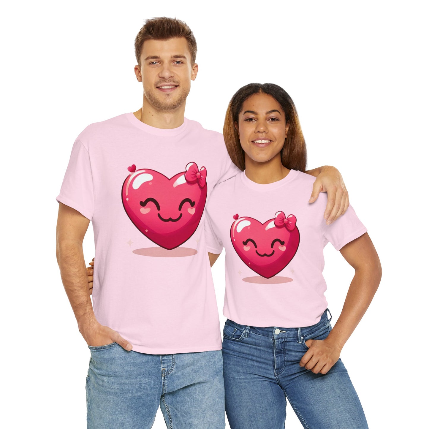 Heart Unisex Heavy Cotton Tee