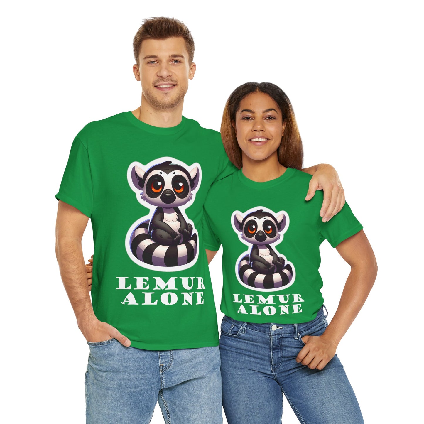 Lemur Alone Unisex Heavy Cotton Tee