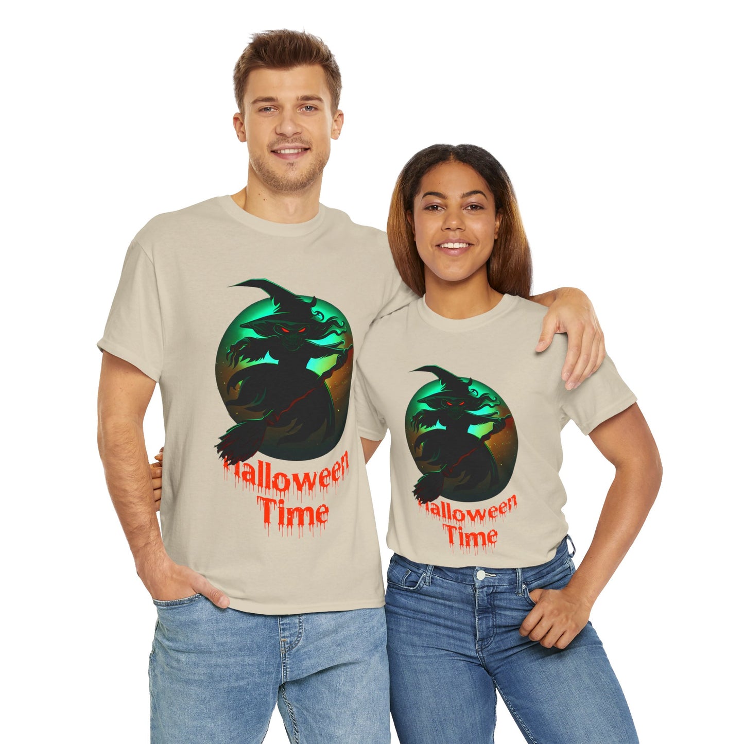 Halloween Time Unisex Heavy Cotton Tee