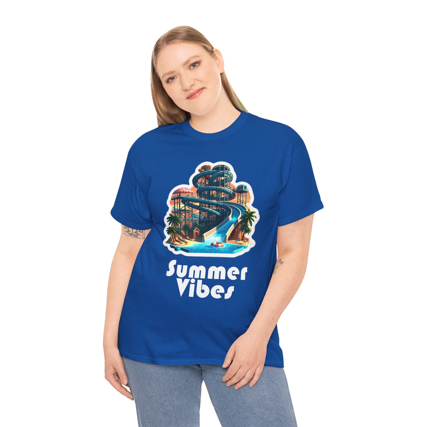 Summer Vibes Unisex Heavy Cotton Tee