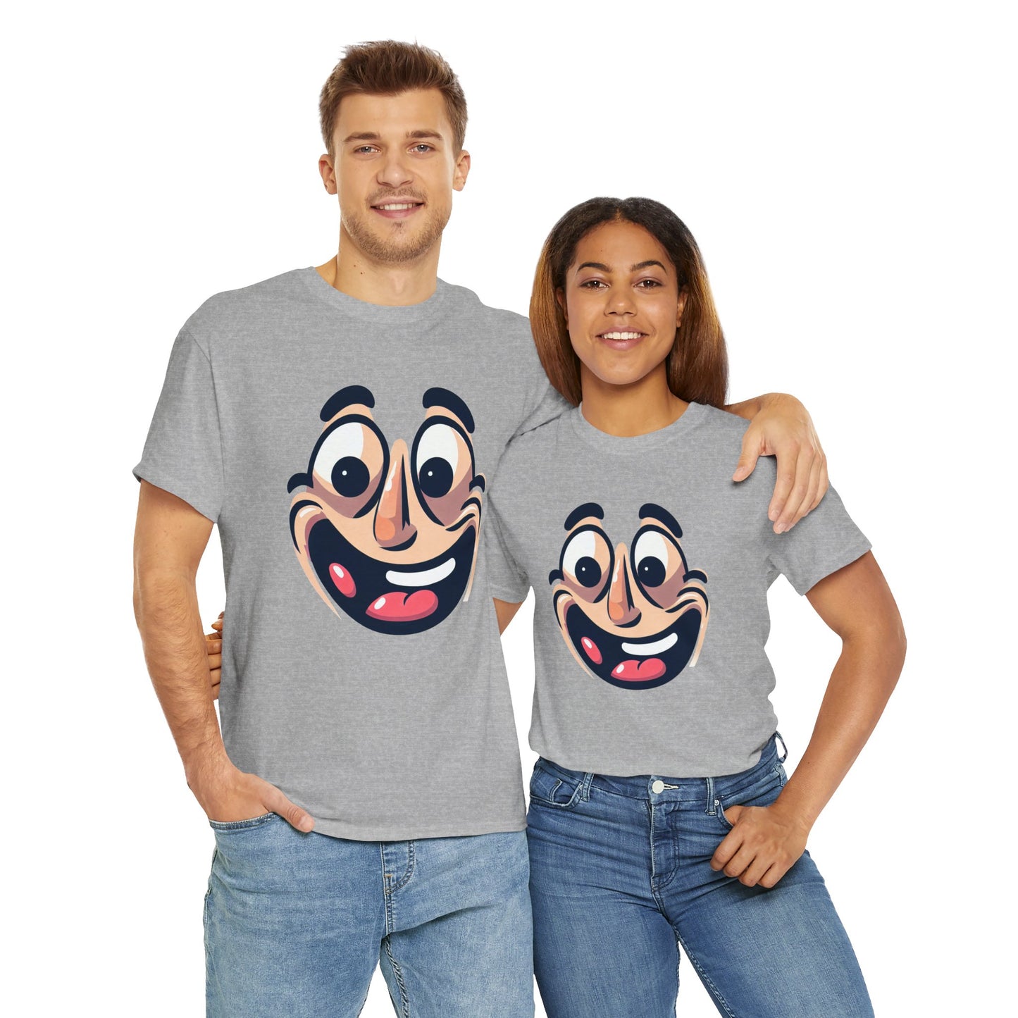 Smile 2 Unisex Heavy Cotton Tee