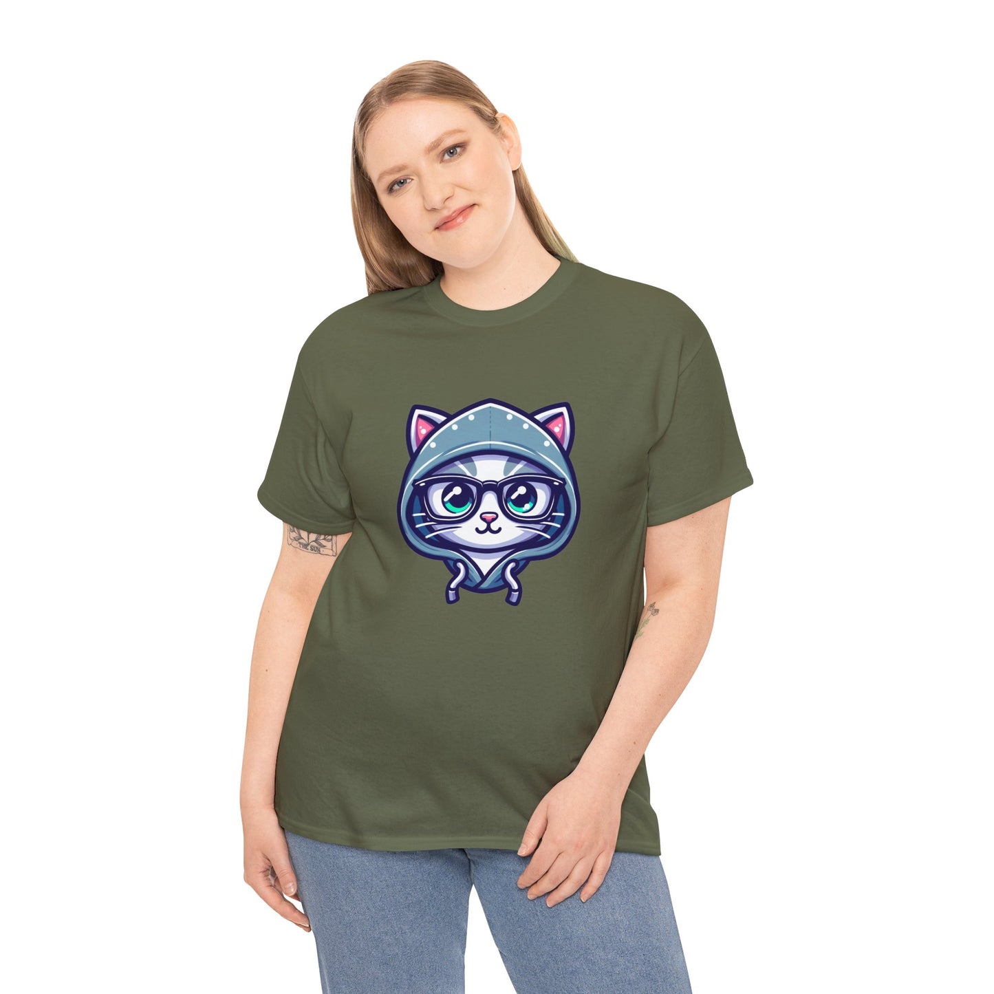 Miau hoodie Unisex Heavy Cotton Tee