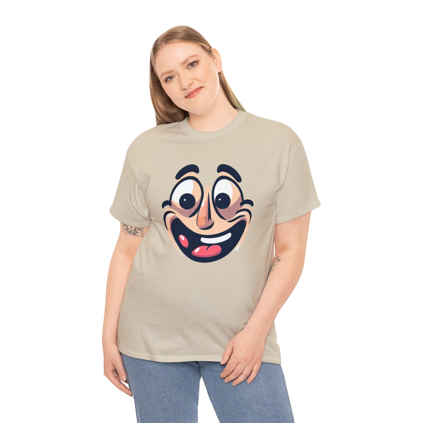 Smile 2 Unisex Heavy Cotton Tee
