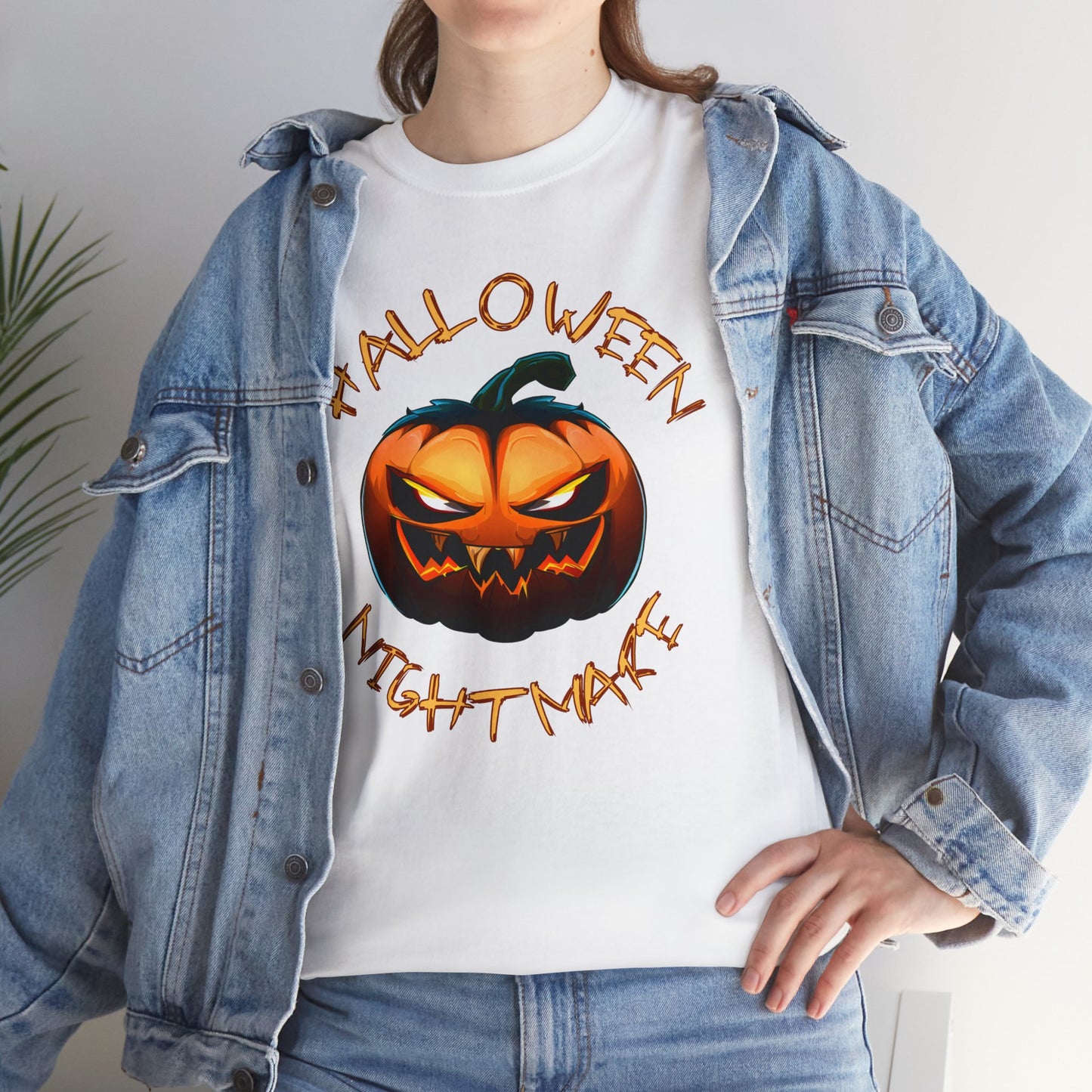 Halloween Nightmare Unisex Heavy Cotton Tee