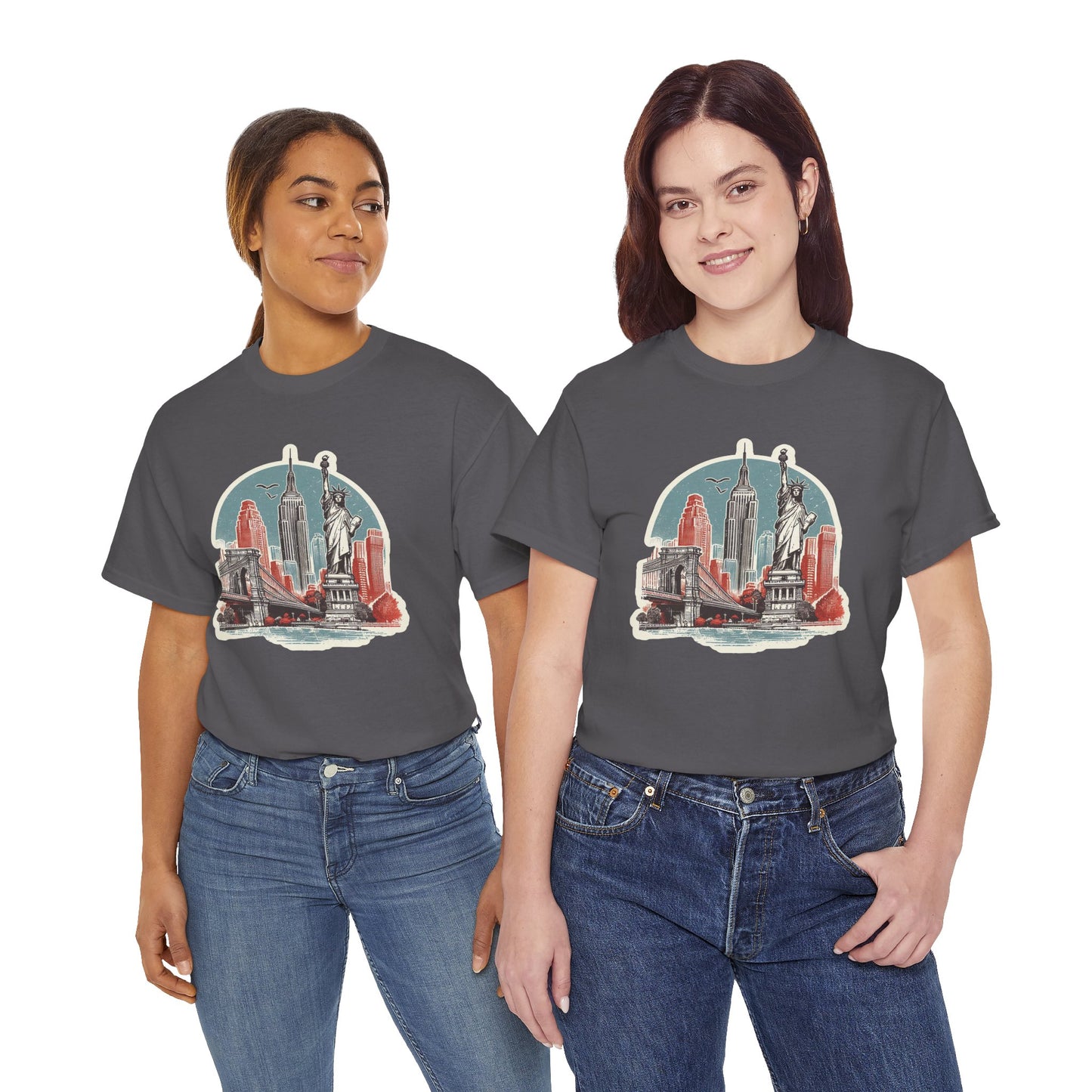 Statue of Liberty Unisex Heavy Cotton Tee