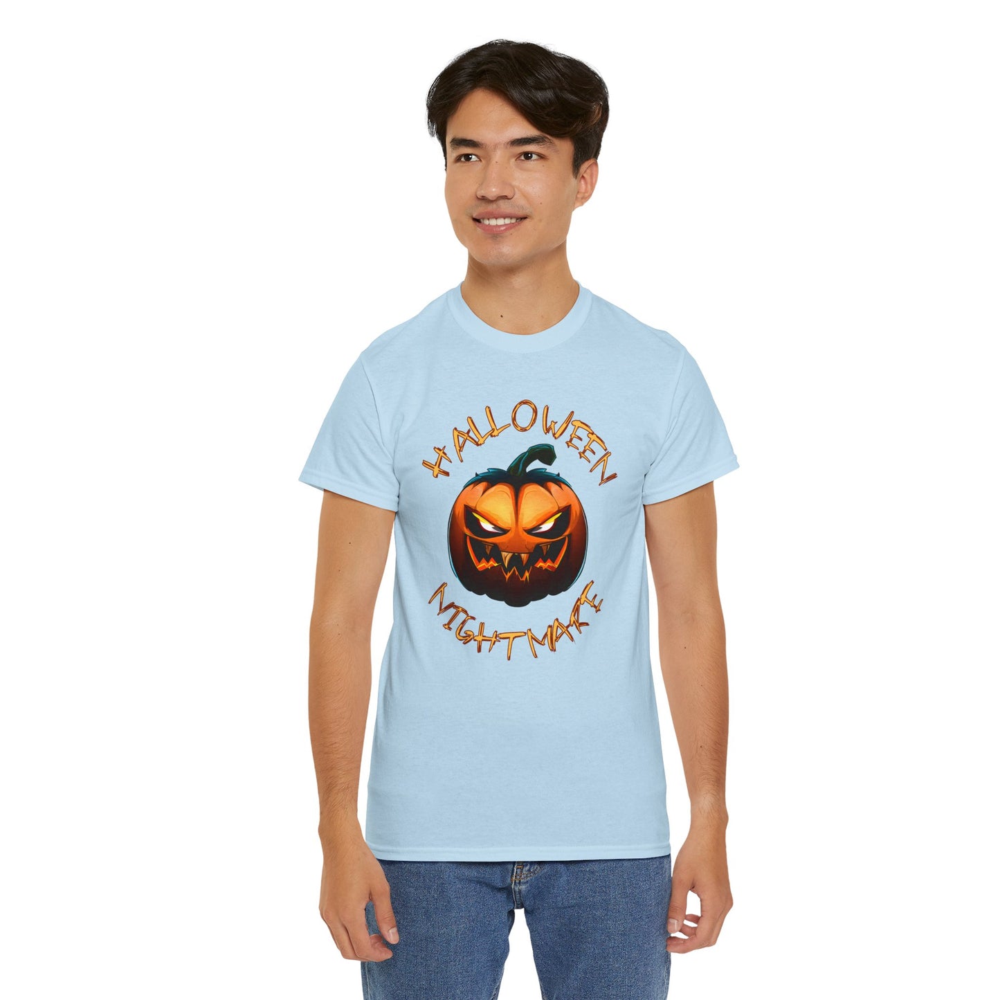 Halloween Nightmare Unisex Heavy Cotton Tee