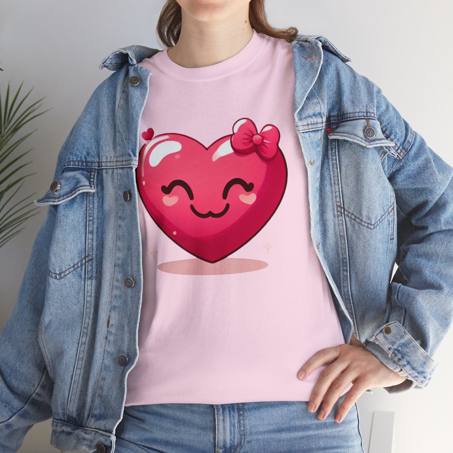 Heart Unisex Heavy Cotton Tee