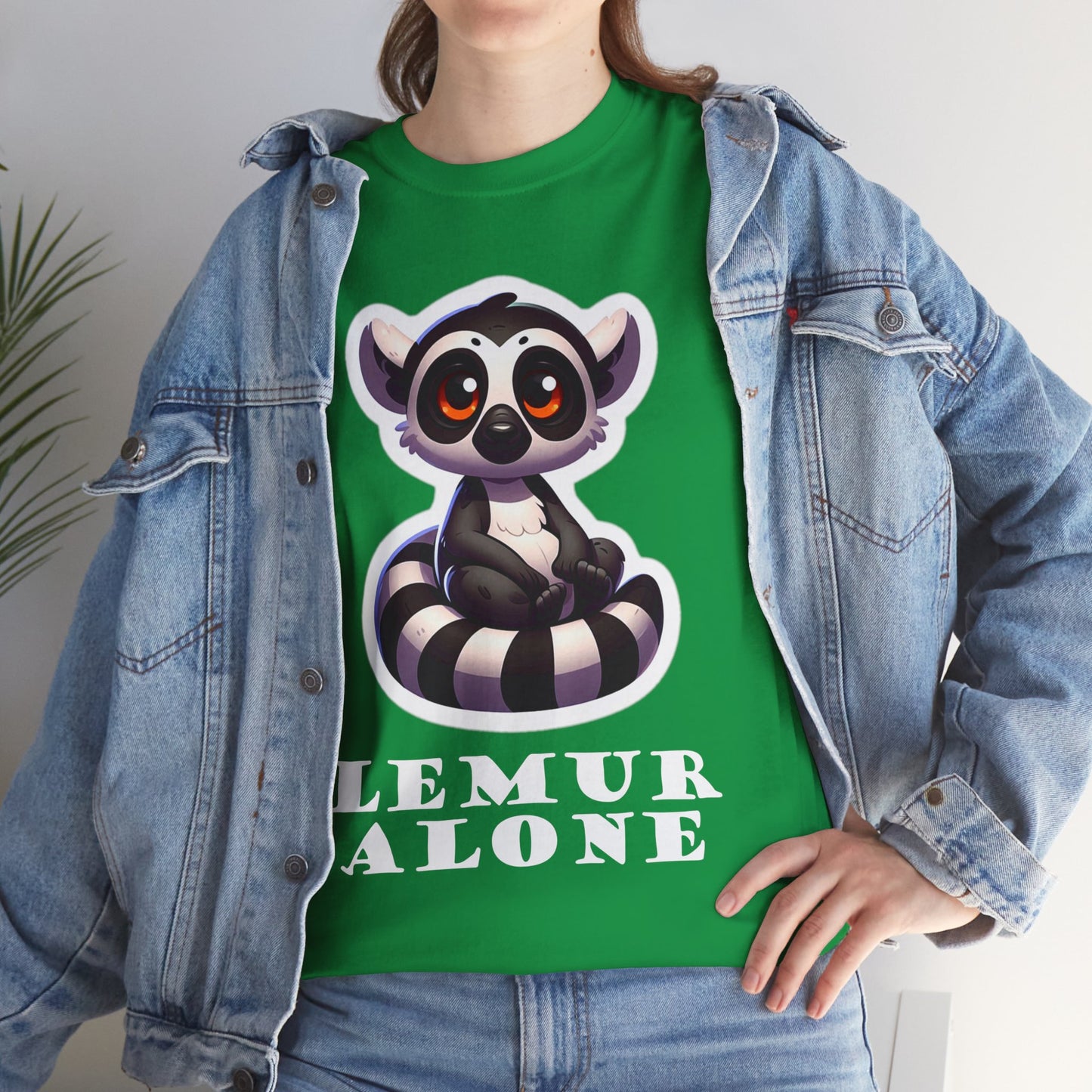 Lemur Alone Unisex Heavy Cotton Tee