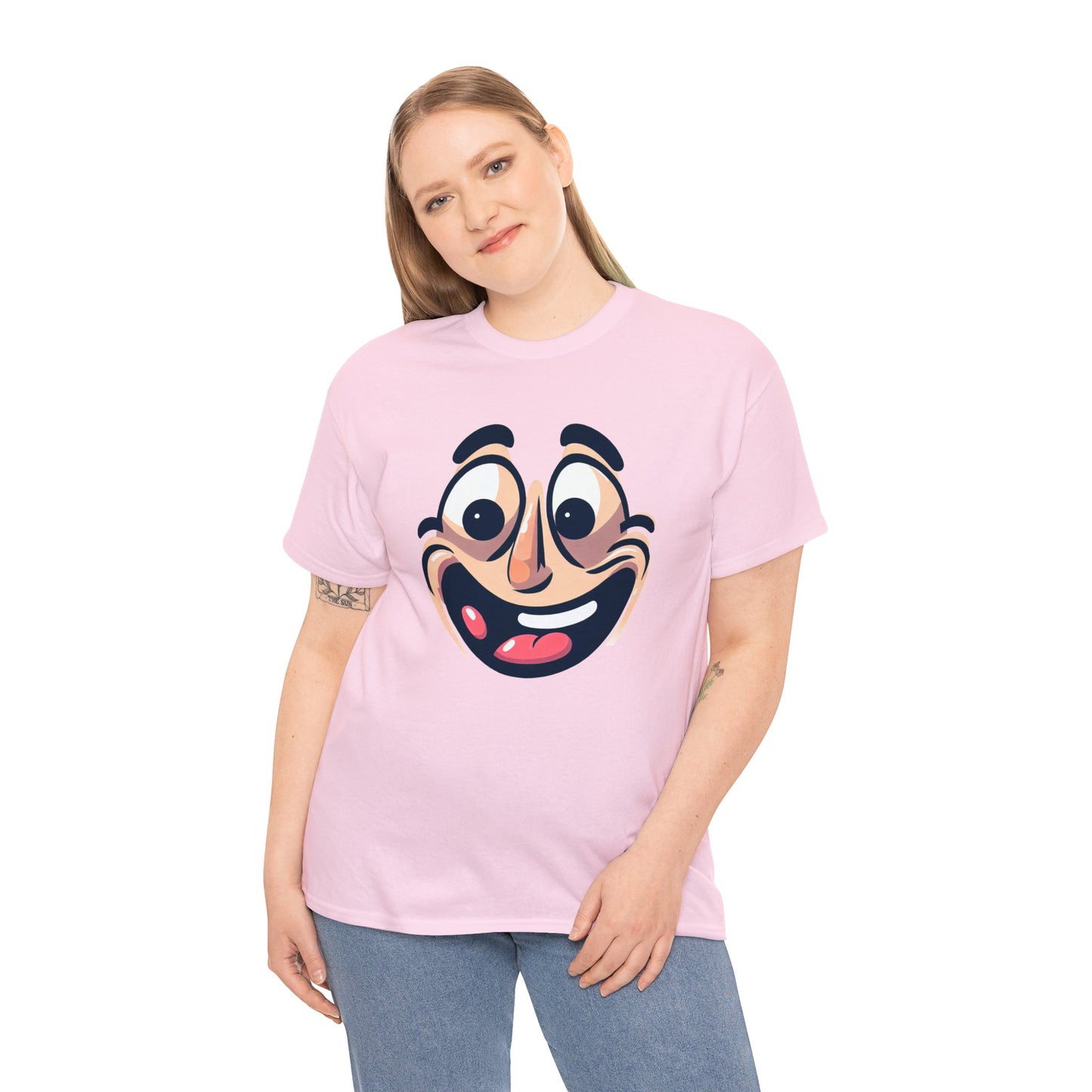 Smile 2 Unisex Heavy Cotton Tee