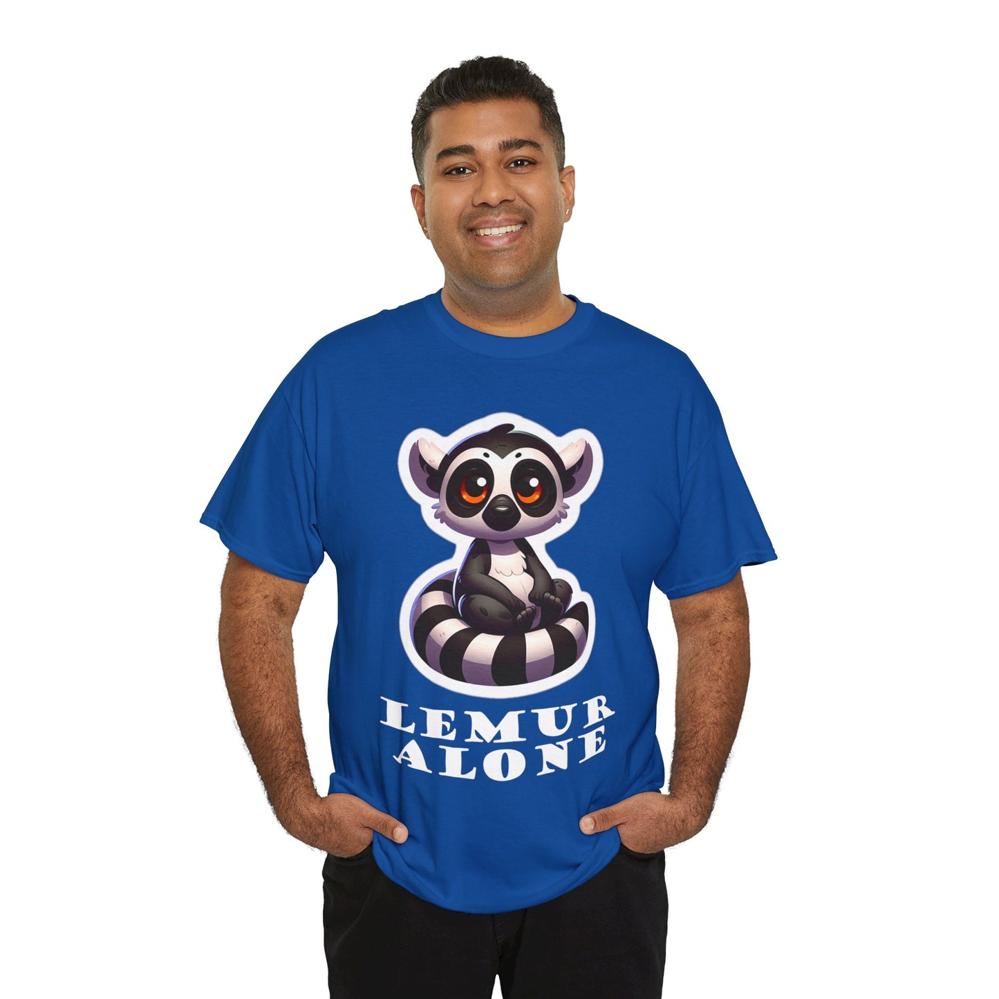 Lemur Alone Unisex Heavy Cotton Tee