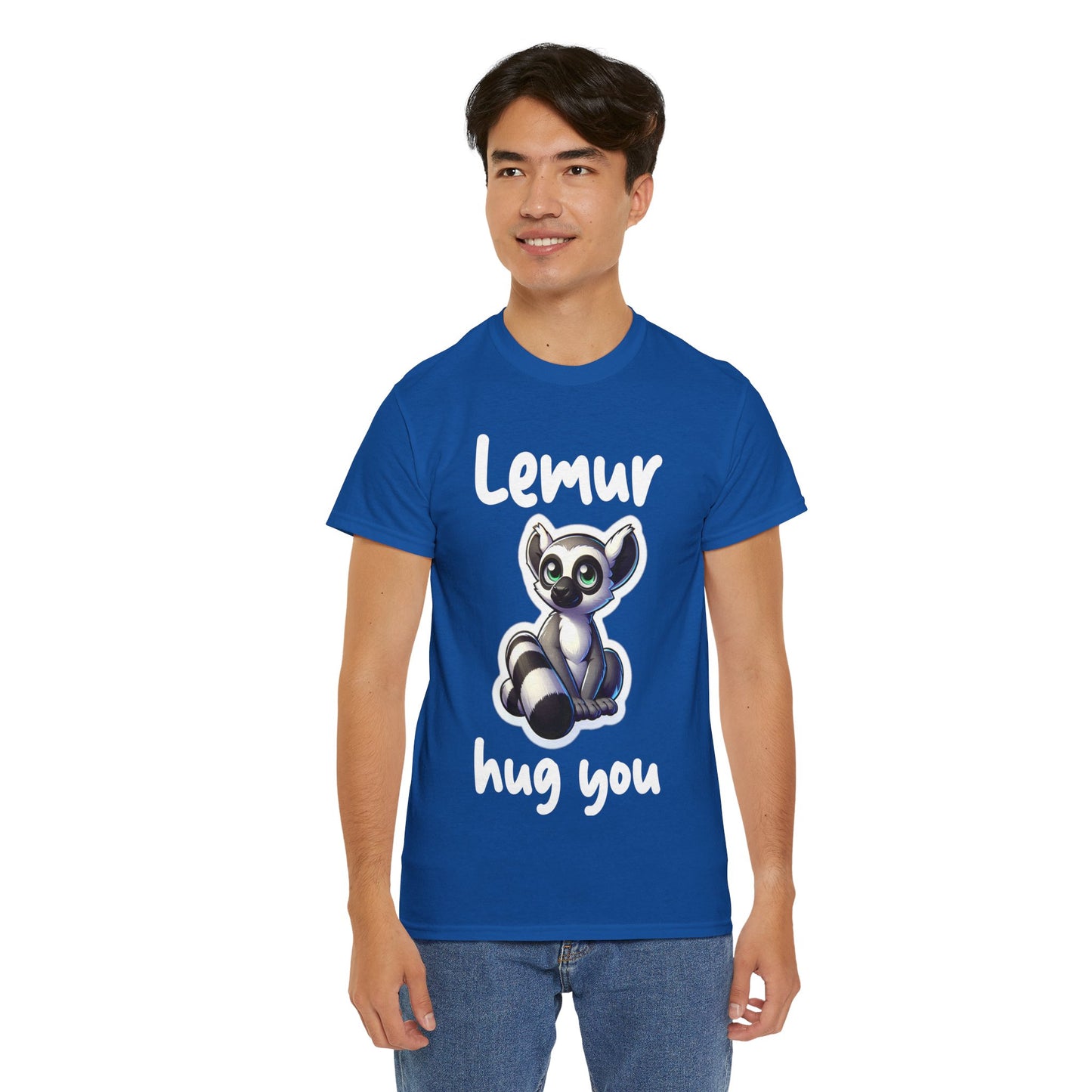 Lemur Hug You Unisex Heavy Cotton Tee