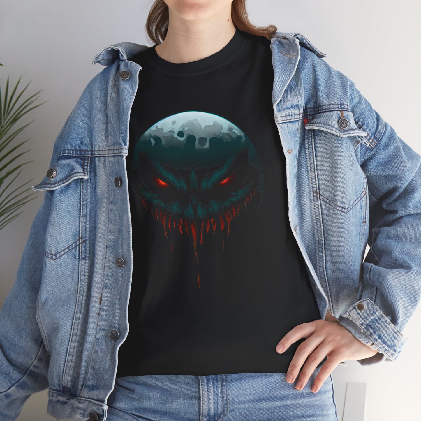 The Moon Unisex Heavy Cotton Tee