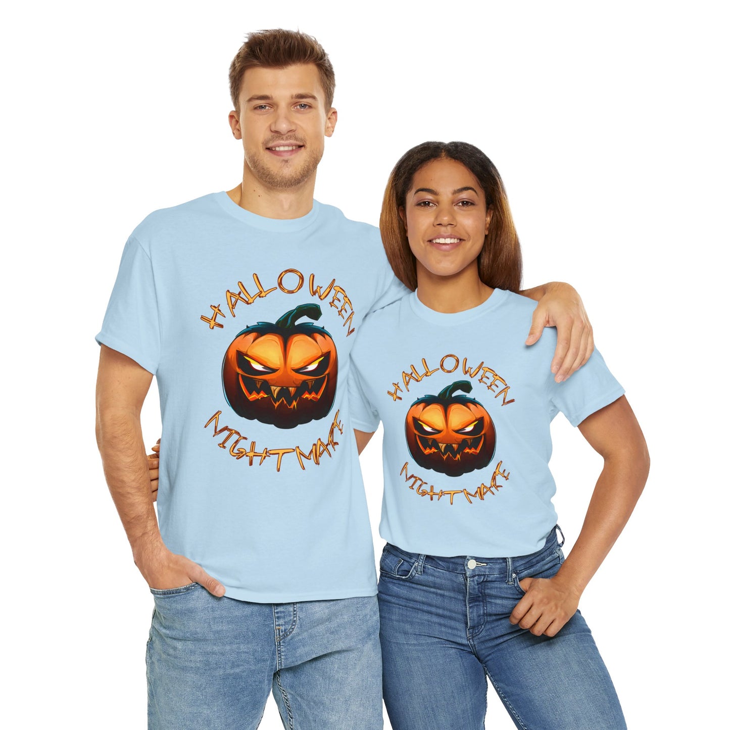 Halloween Nightmare Unisex Heavy Cotton Tee