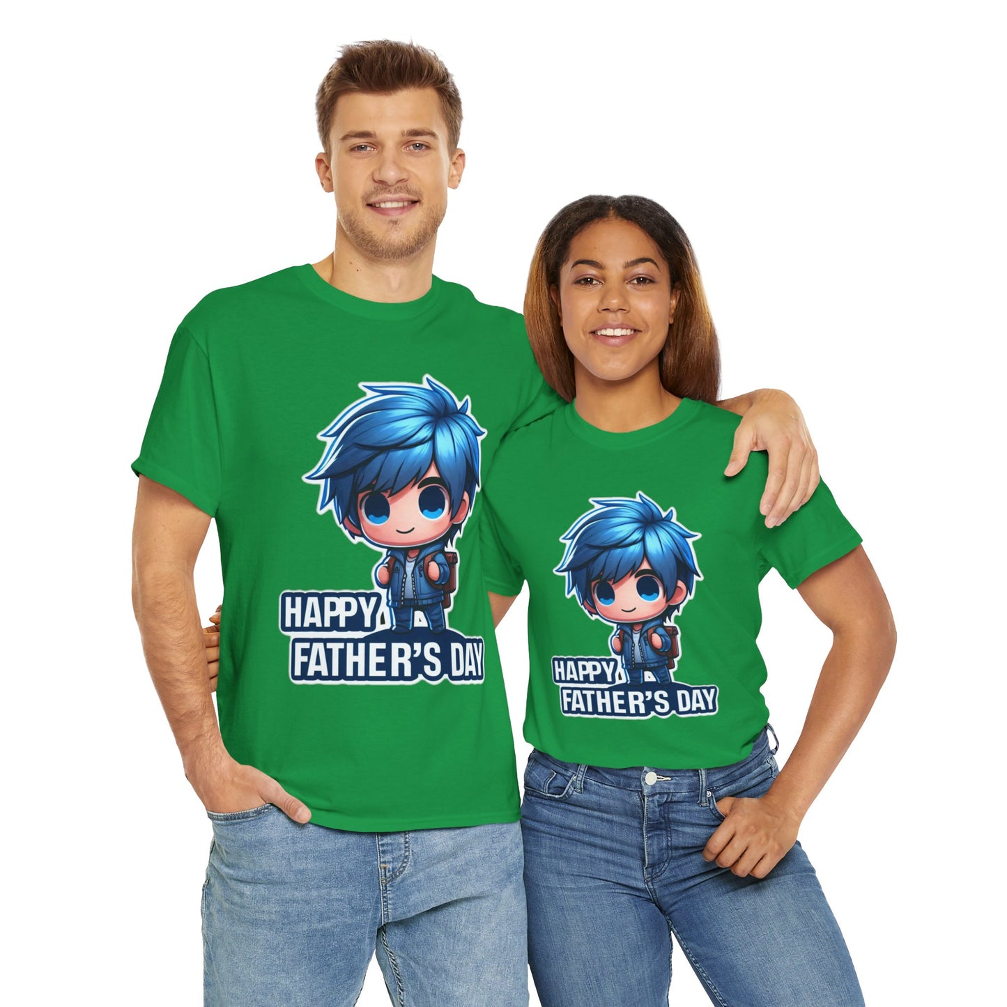 Happy Father's Day Unisex Heavy Cotton Tee