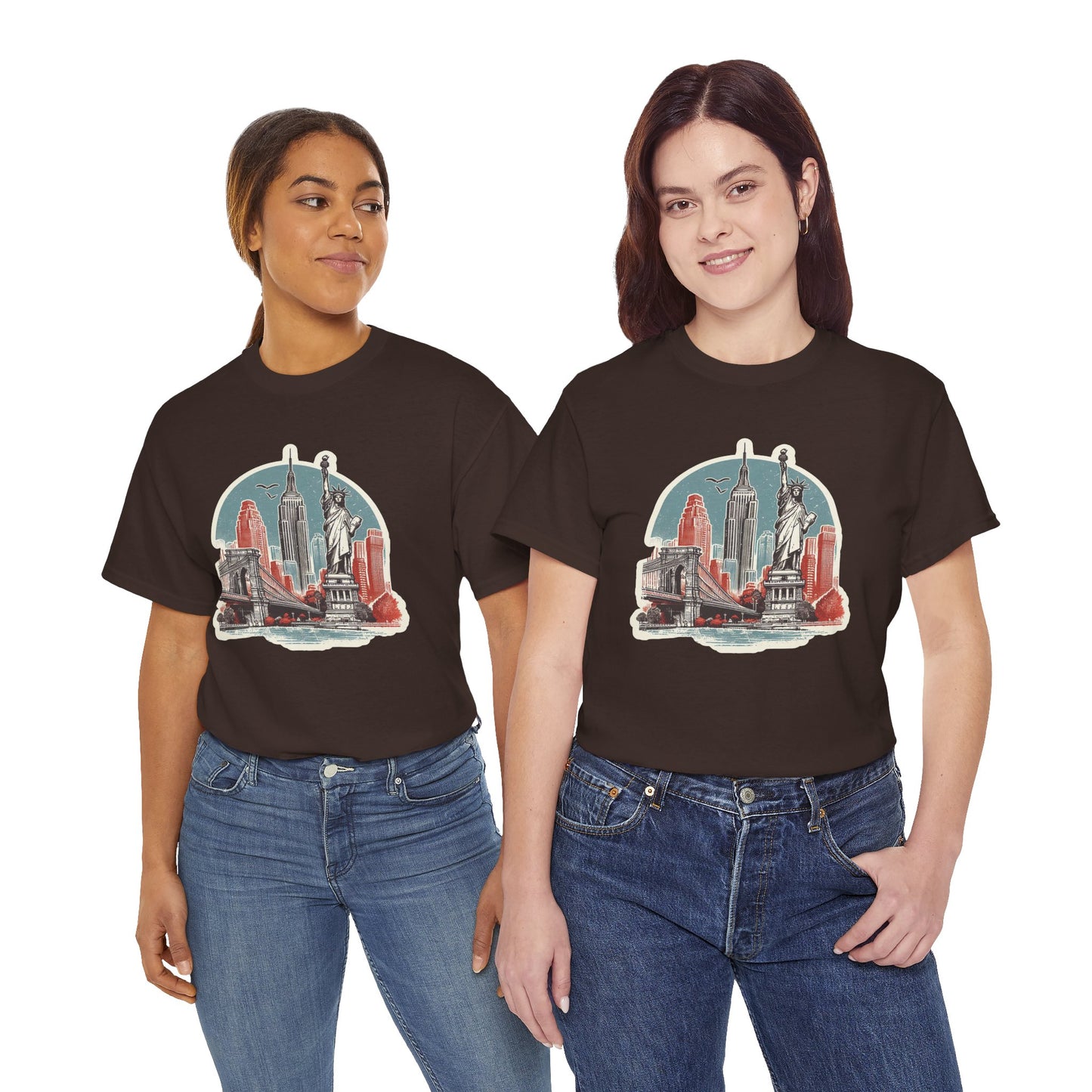 Statue of Liberty Unisex Heavy Cotton Tee