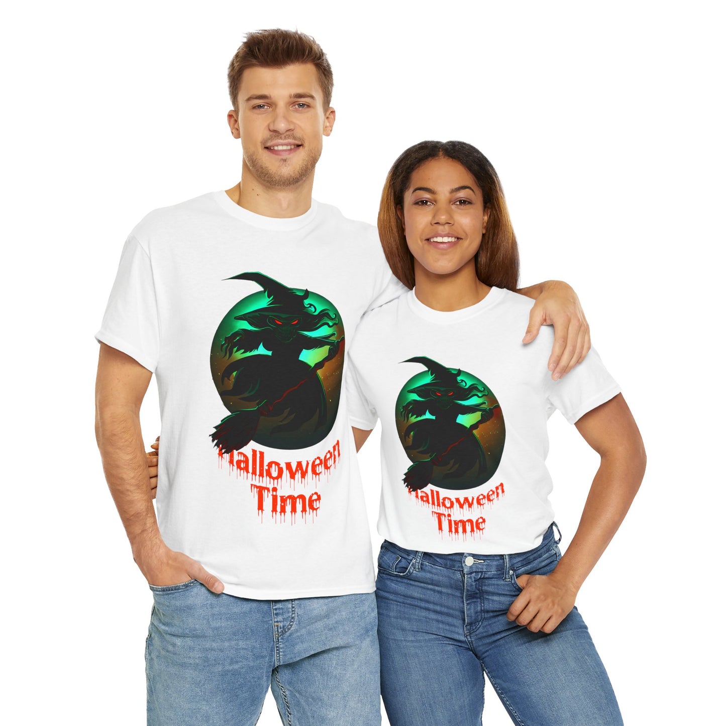 Halloween Time Unisex Heavy Cotton Tee