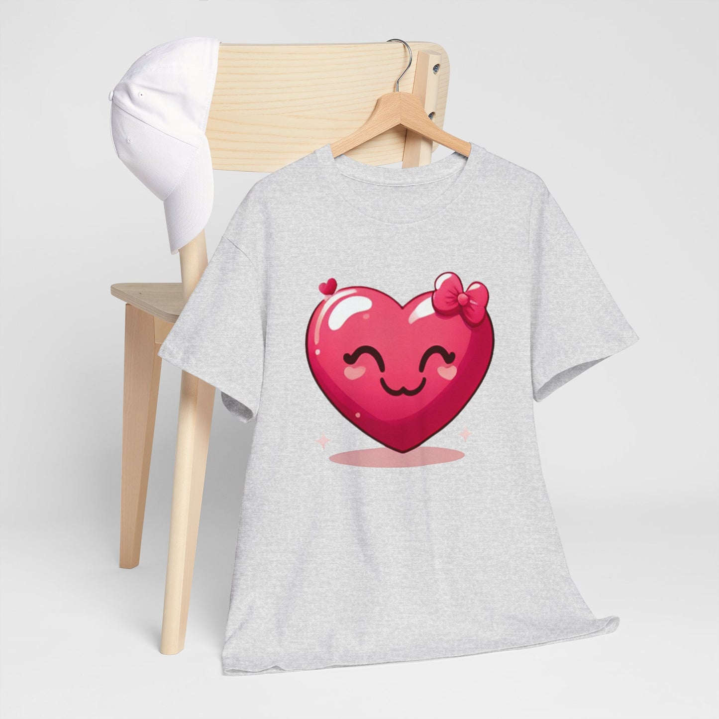 Heart Unisex Heavy Cotton Tee