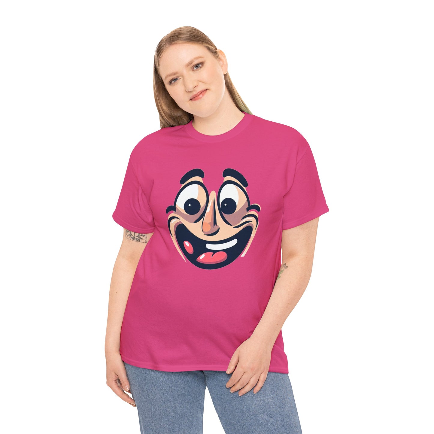 Smile 2 Unisex Heavy Cotton Tee
