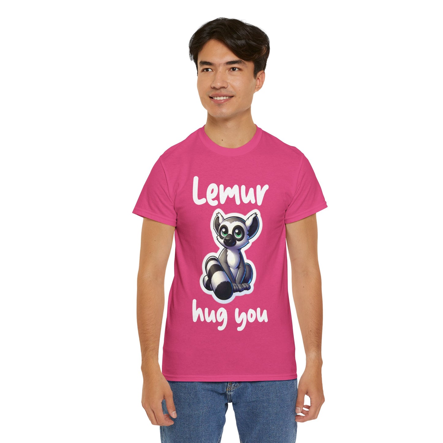 Lemur Hug You Unisex Heavy Cotton Tee