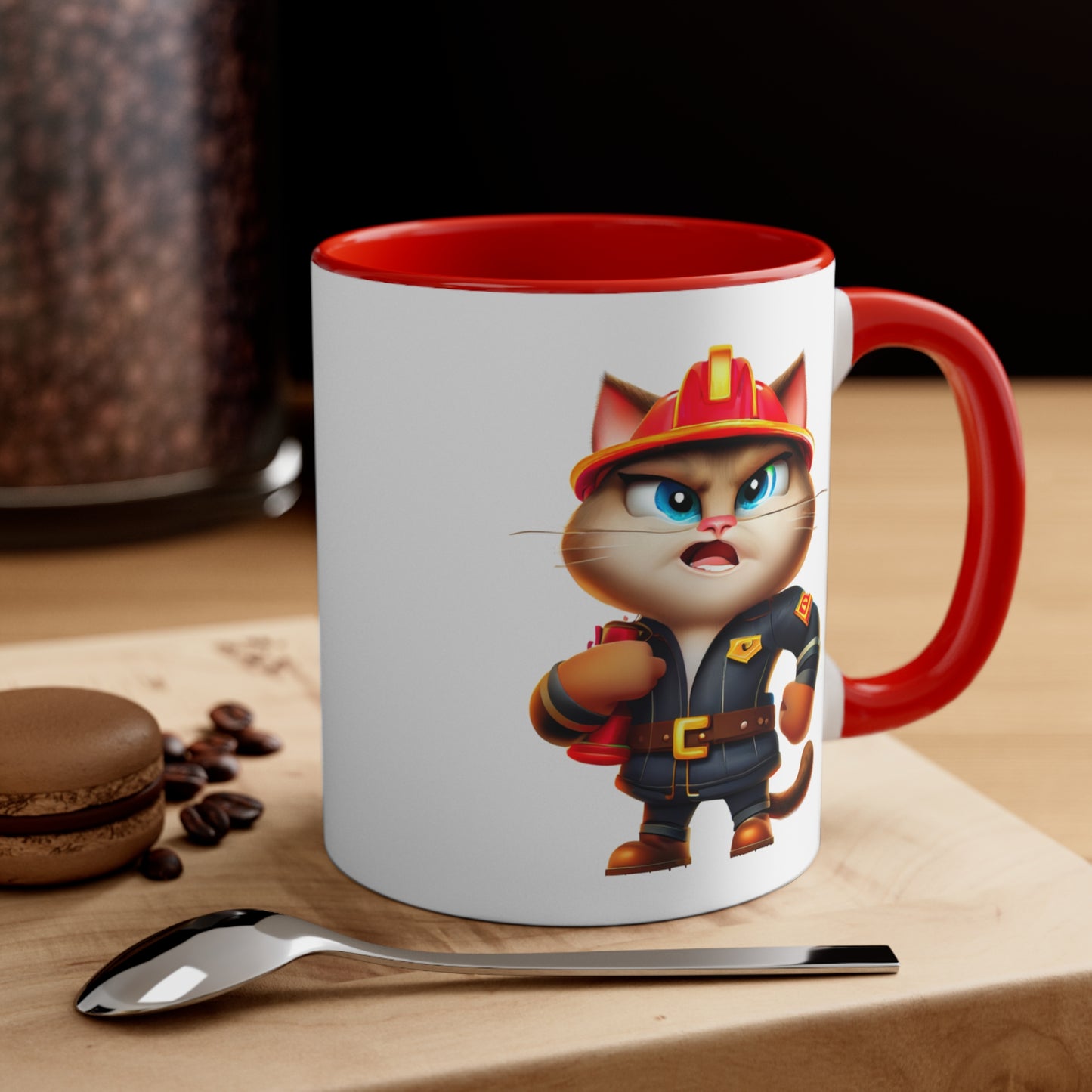 Miau Firefighter Mug