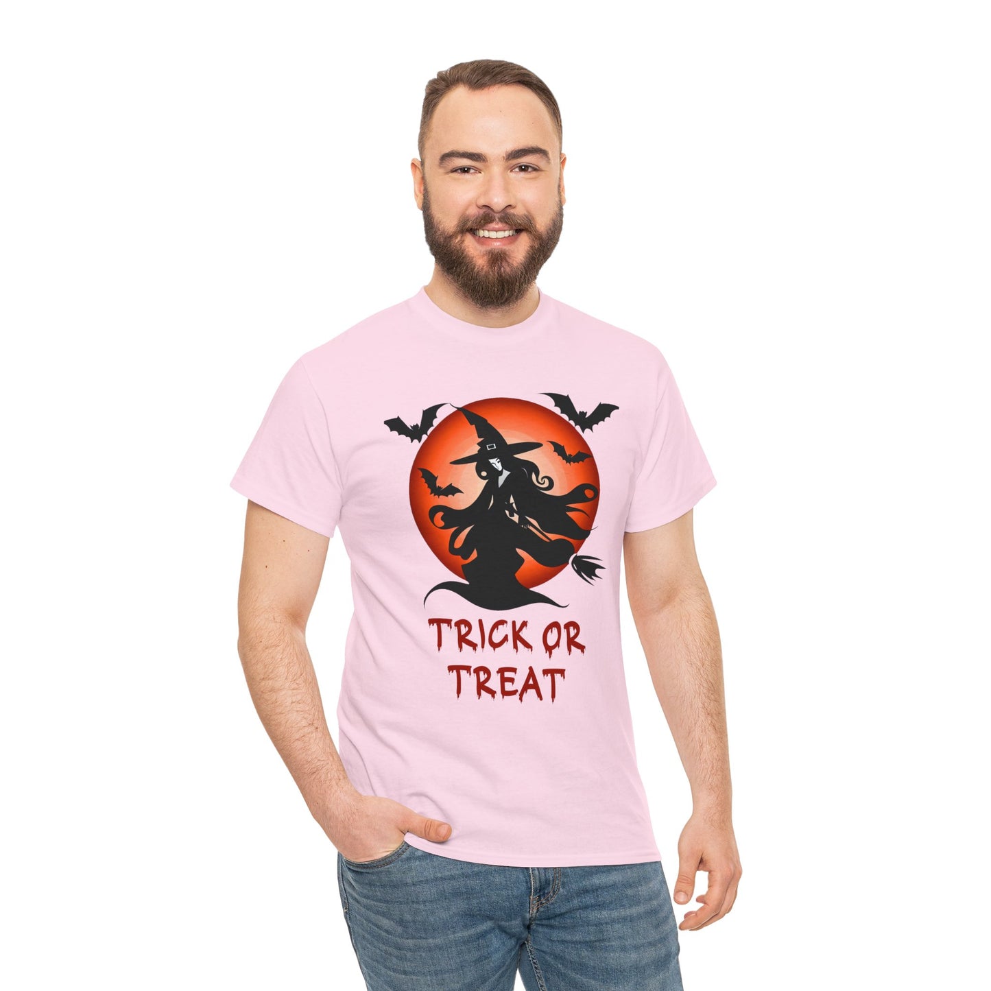 Trick or Treat Unisex Heavy Cotton Tee
